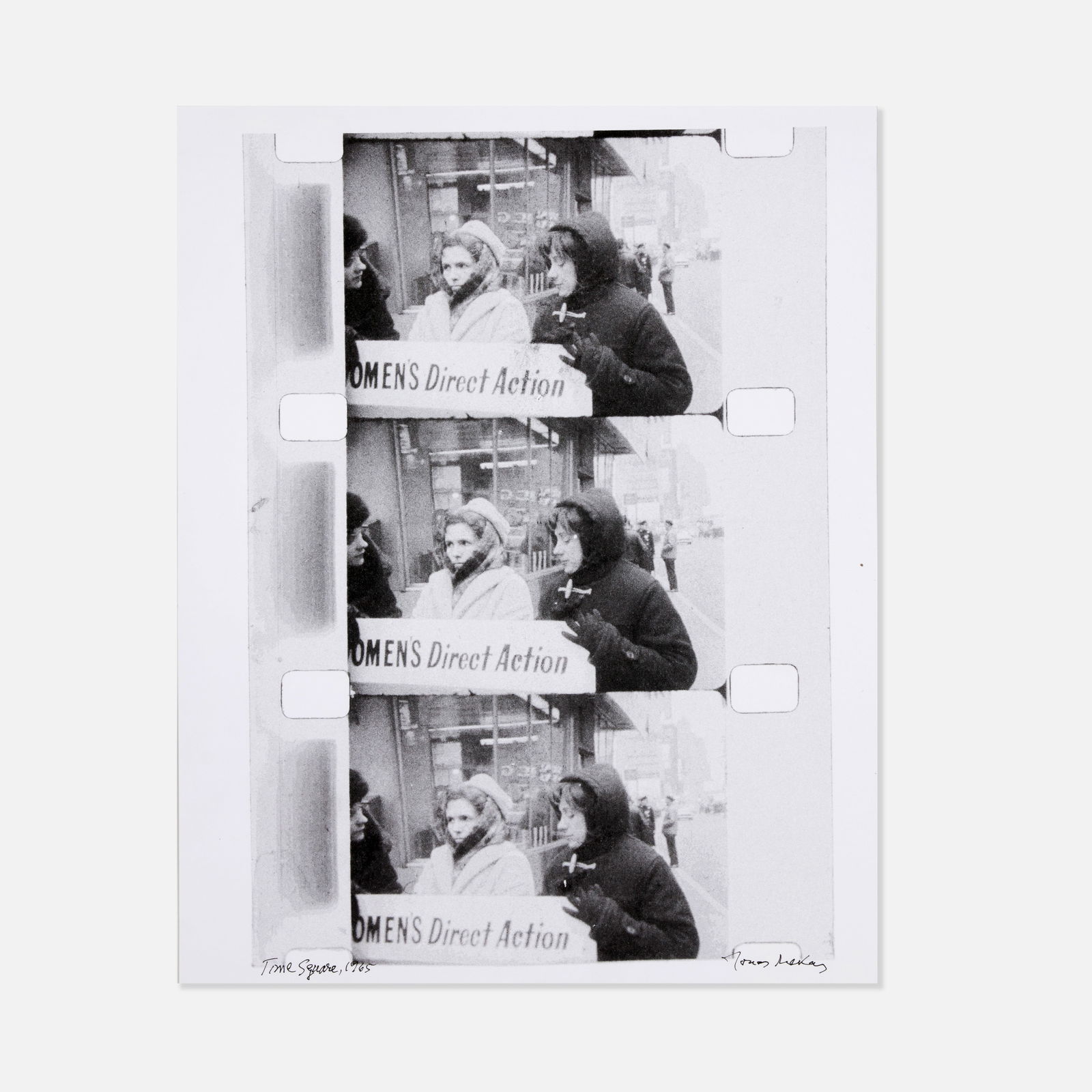 Jonas Mekas, Times Square, 1965 (1 of 1)