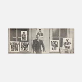 Fluxpress, George Maciunas, Henry Flynt, Down with Art