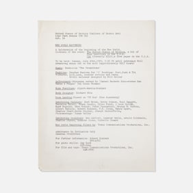 United States of Erotica Gallery, New World Happening Flyer