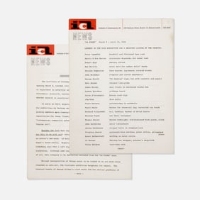 ICA, As Found Show Press Releases