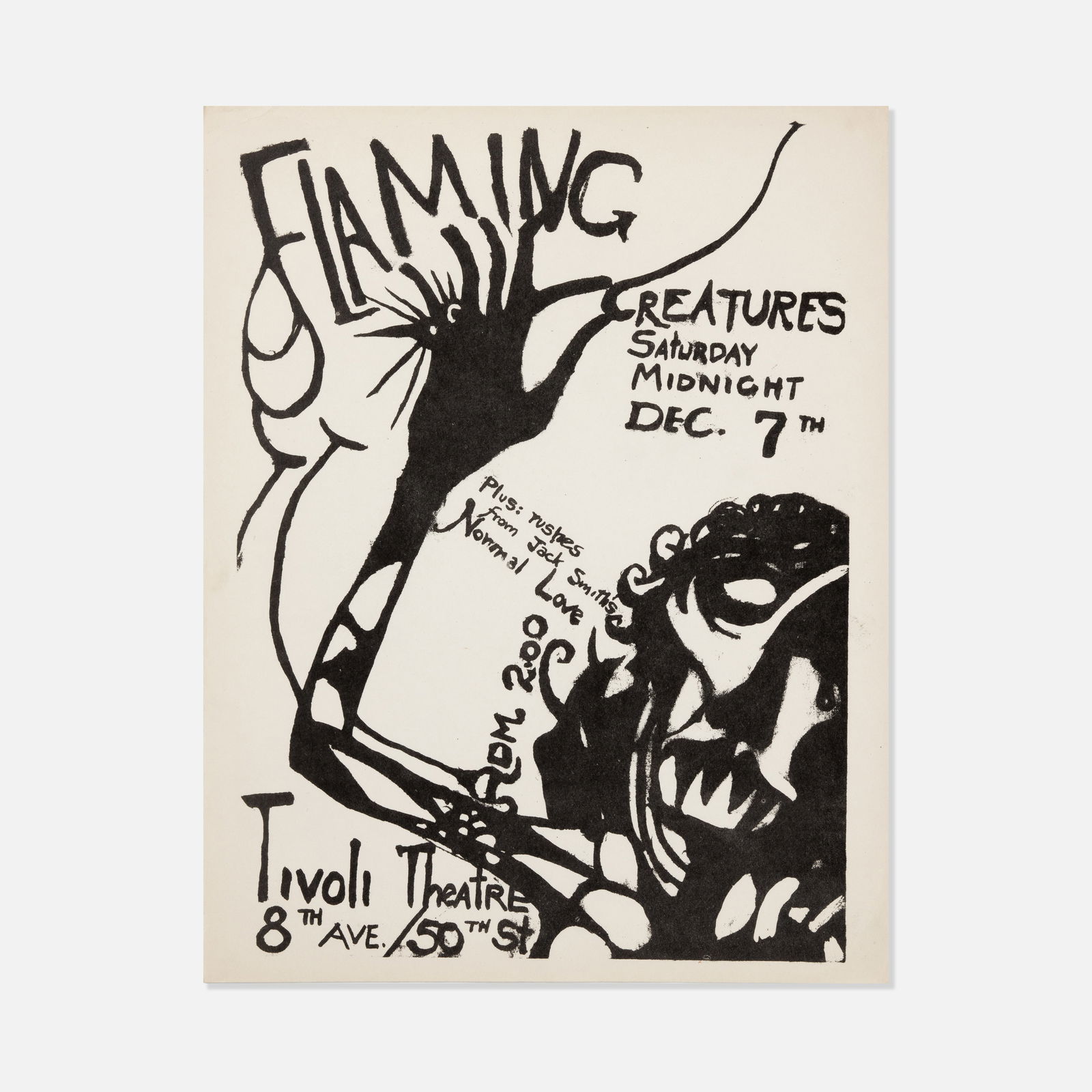 Tivoli Theatre, Flaming Creatures, Flyer (1 of 1)