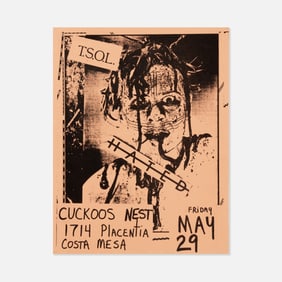 Cuckoos Nest, T.S.O.L, The Hated, Flyer