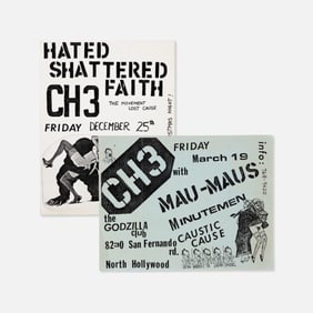 The Godzilla Club, Channel 3, The Minutemen, et al., Two Flyers