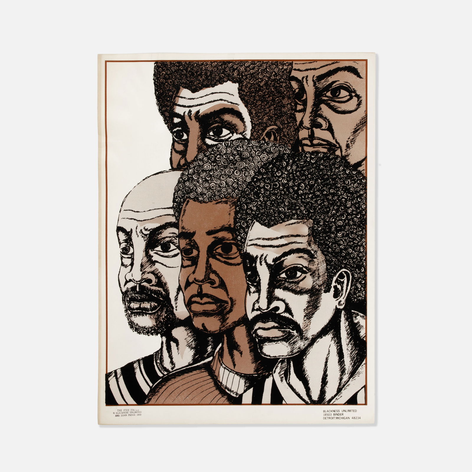 John Fudge, Blackness Unlimited, The Five Faces (1 of 1)