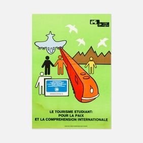 International Union of Students, Student Tourism, Poster