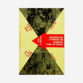 International Union of Students, Day of Solidarity with the Mexican People and Students, Poster