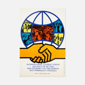 International Union of Students, Unity of Action, Poster