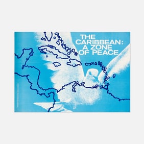 International Union of Students, Zone of Peace, Poster
