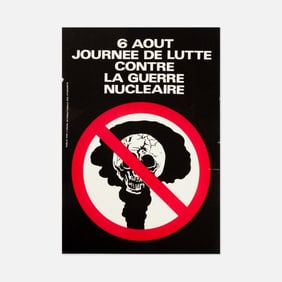 International Union of Students, Anti-Nuclear, Poster