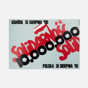 Solidarnosc, 10,000,000, Poster