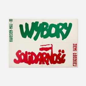Solidarnosc, Wybory, Poster