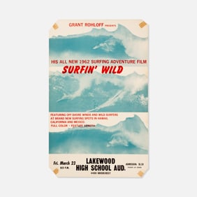 Grant Rohloff, Surfin' Wild, Poster