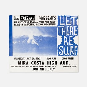 Jim Freeman, Let There Be Surf, Poster