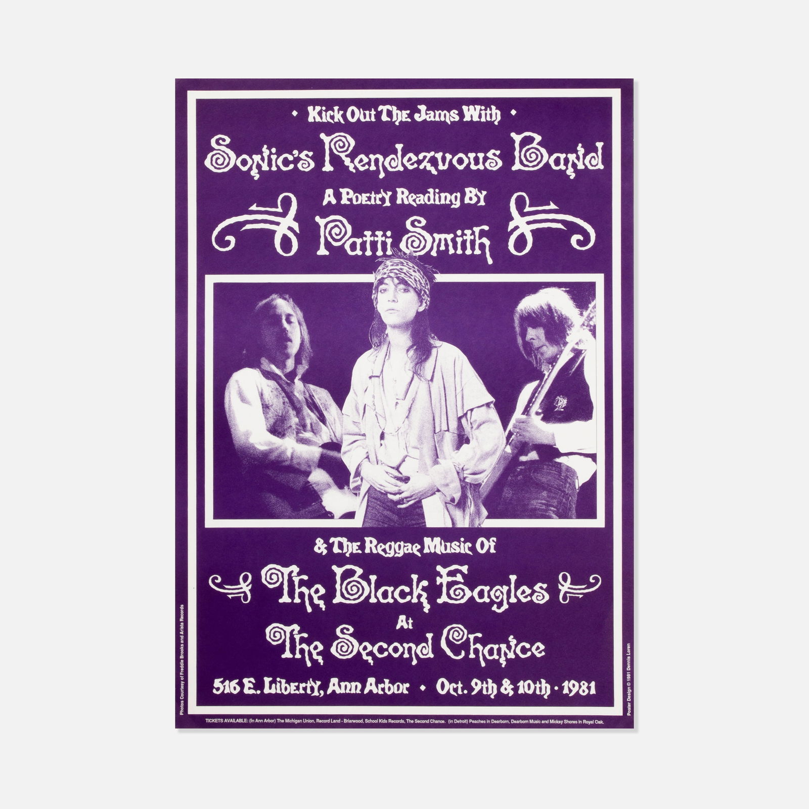 The Second Chance, Patti Smith, et al., Poster (1 of 1)