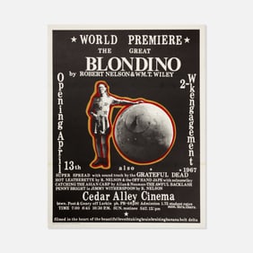 Cedar Alley Cinema, Robert Nelson, William T. Wiley, Poster