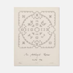 Marian Zazeela, The Astrological Review, Winter 1970