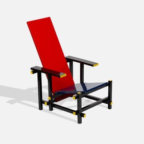 Gerrit Rietveld, Red Blue Chair