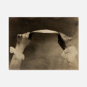 Anonymous, Photograph, Untitled (Sheet to Be Spun)