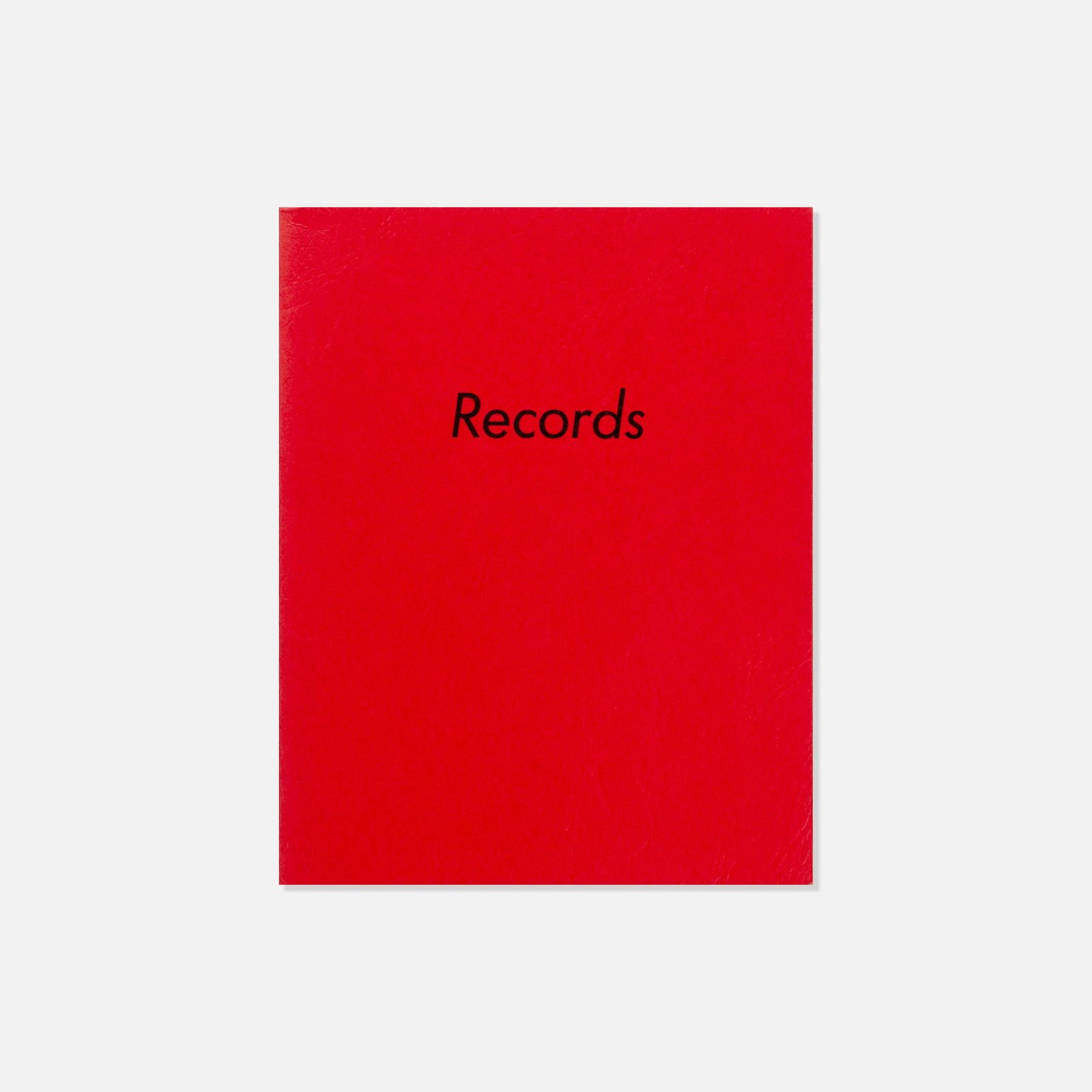 Ed Ruscha, Records: USA, 1971 7" x 5 1/2" printed matter Records by Ed Ruscha, from the first edition of 2,000 published by Heavy Industry Publications. Works from this sale will be moved offsite to our ancillary locatio