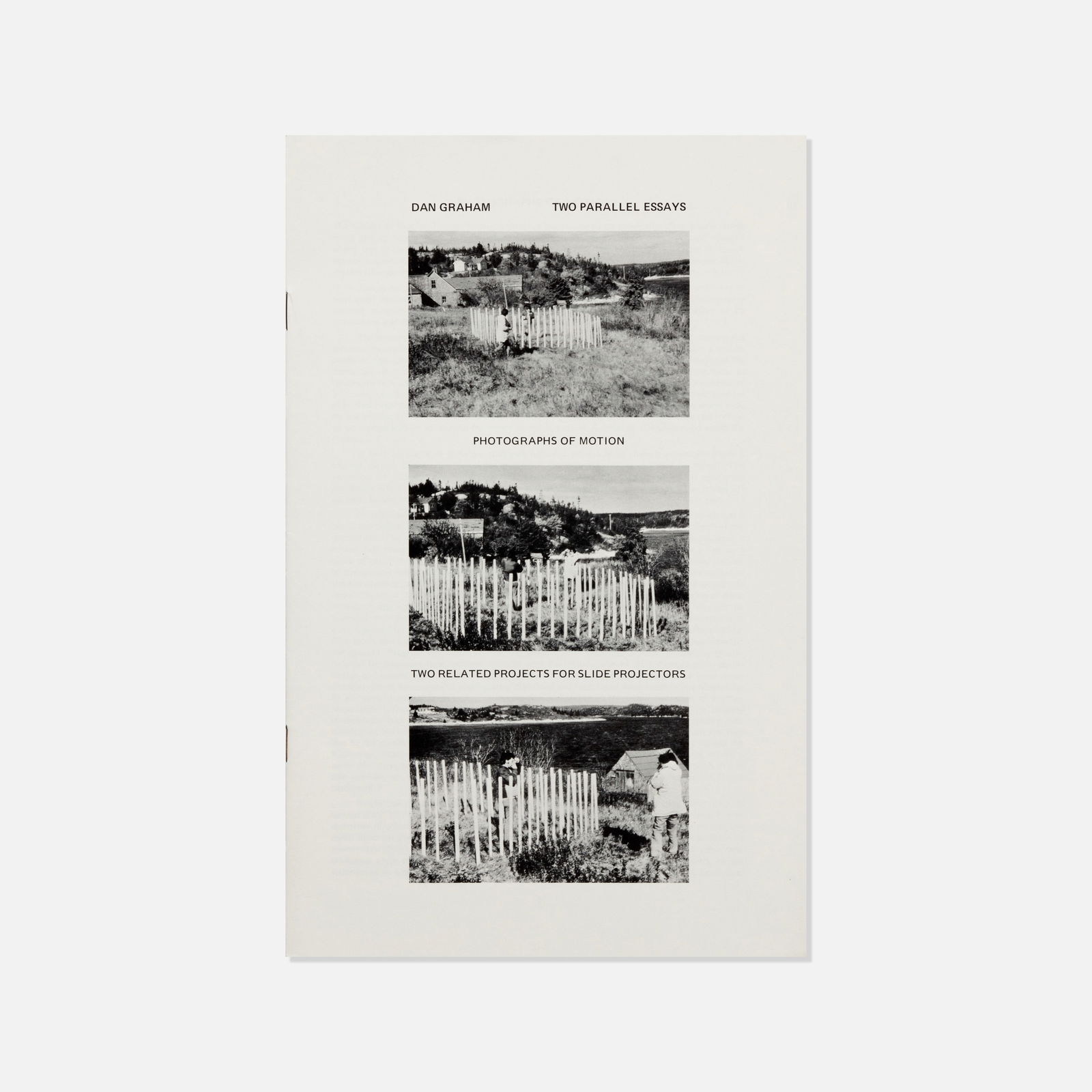 Dan Graham, Multiples, Inc., Two Parallel Essays (1 of 1)