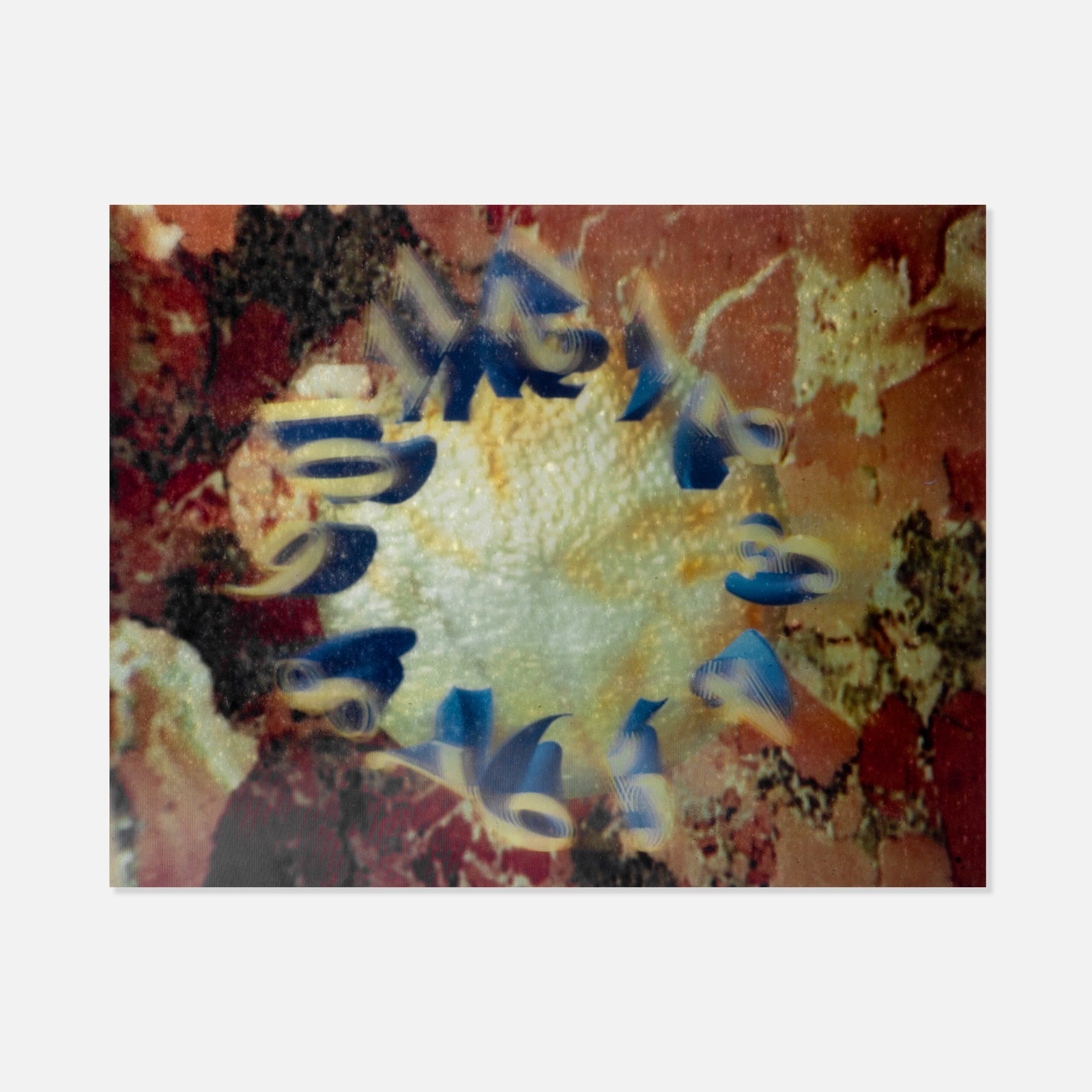 M. Henry Jones, Lenticular Print: NYC, 1980s 19" x 14 3/4" lenticular print Provenance: Estate of M. Henry Jones; Collection of Rachel Amodeo M. Henry Jones was a visual artist, cinematographer and animator, central to the early Club 