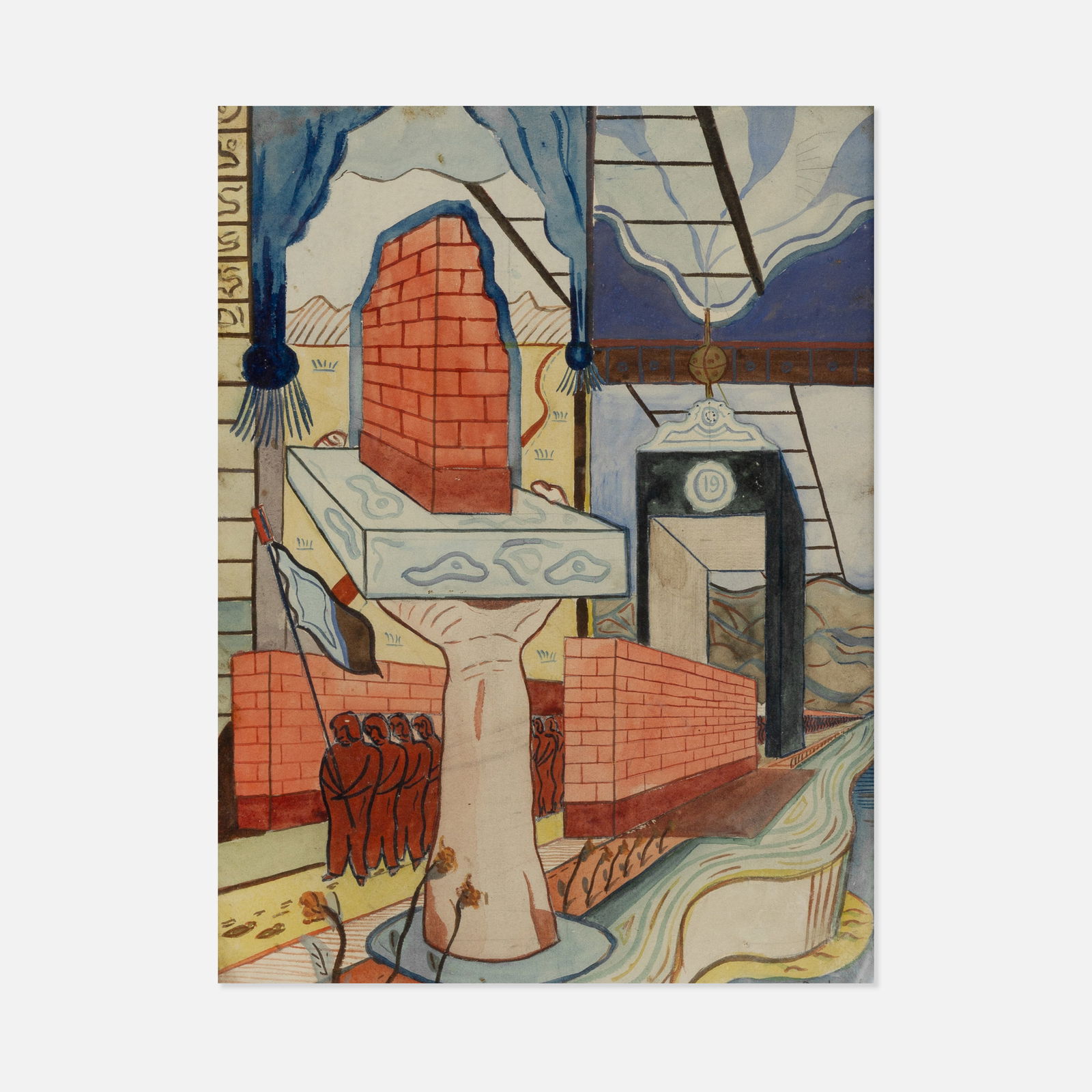 Attributed to Theo Gerber, Untitled (1 of 2)