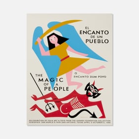 Alexander Girard, The Magic of a People Poster