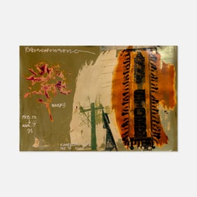 Robert Rauschenberg, Knoedler & Co., Exhibition Poster