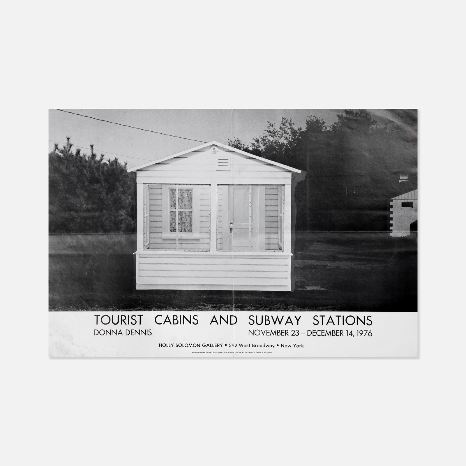 Donna Dennis, Holly Solomon Gallery, Tourist Cabins and Subway Stations Poster (1 of 1)
