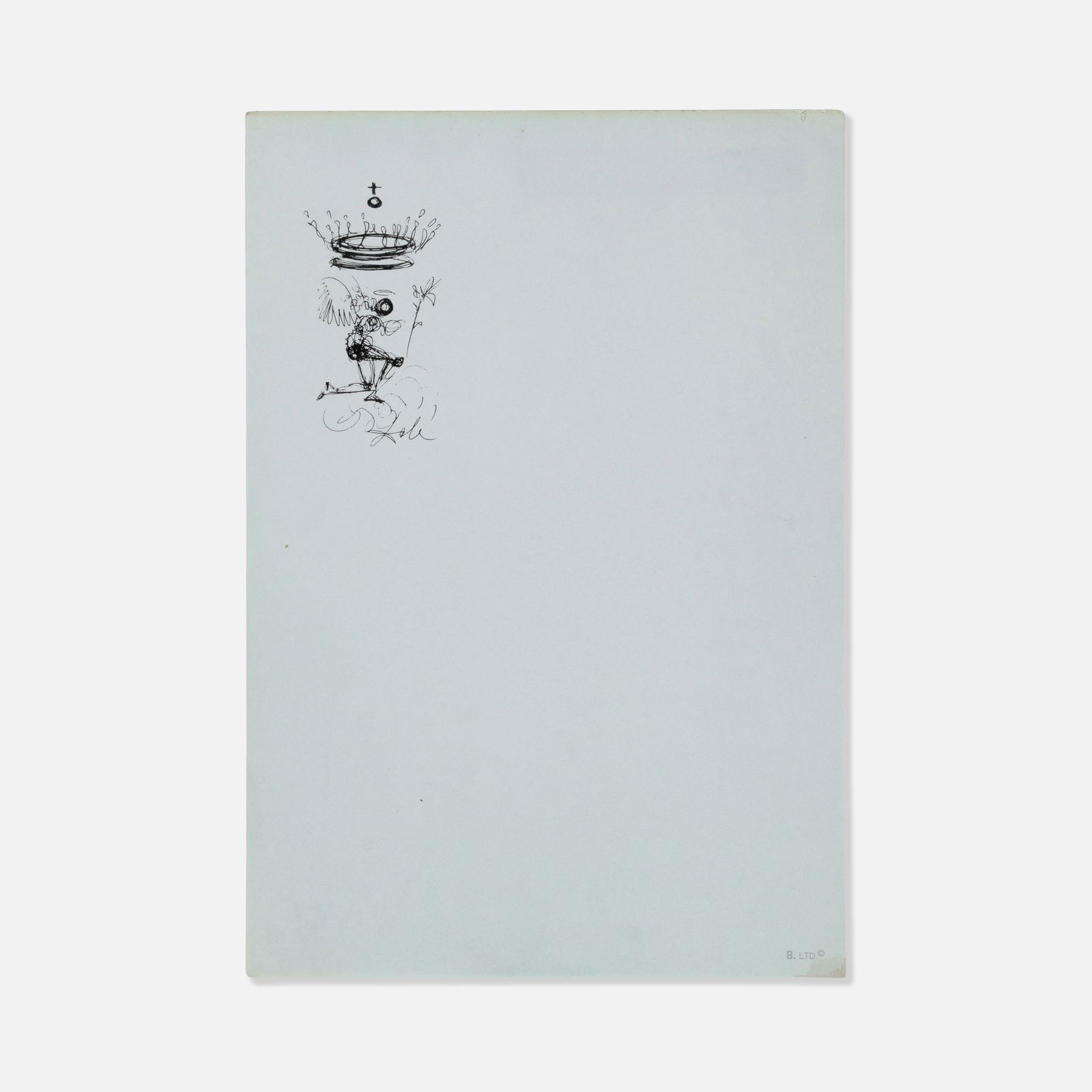 After Salvador Dali, B. Ltd., Notepad (1 of 1)