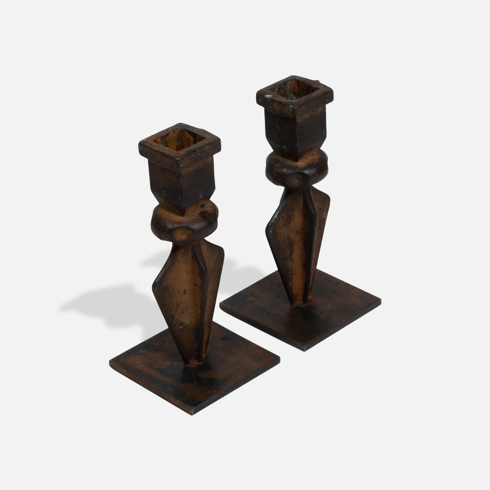 In the manner of Diego Giacometti, Candlesticks (1 of 2)