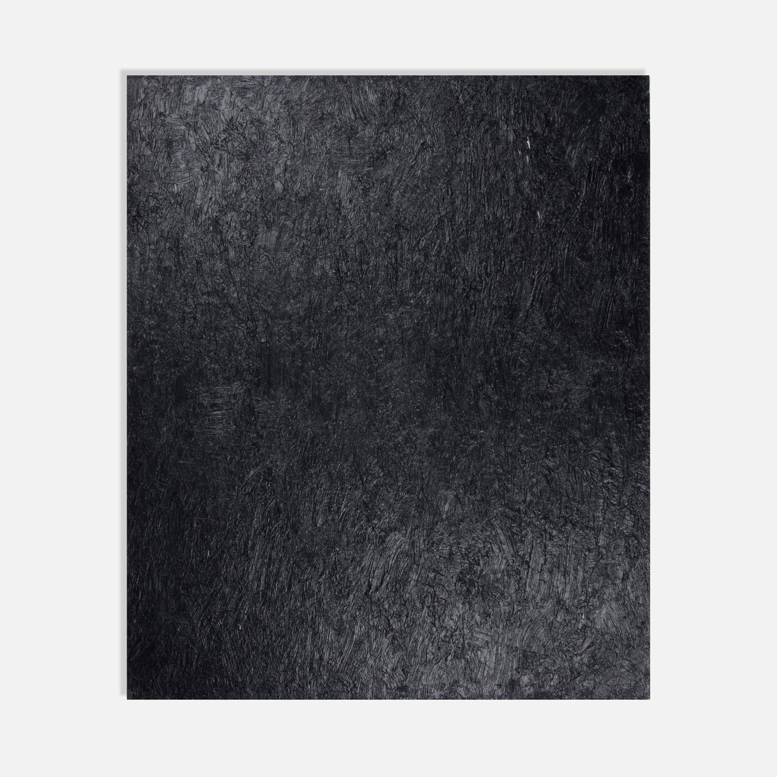 Eddi Wolk, Textural Abstract Painting: NYC, c. 1979 36 x 30 inches oil on canvas Likely completed for an MFA program at Hunter College. Pickup and shipping from Treadwell, NY. Alternative shipping options available upon request.