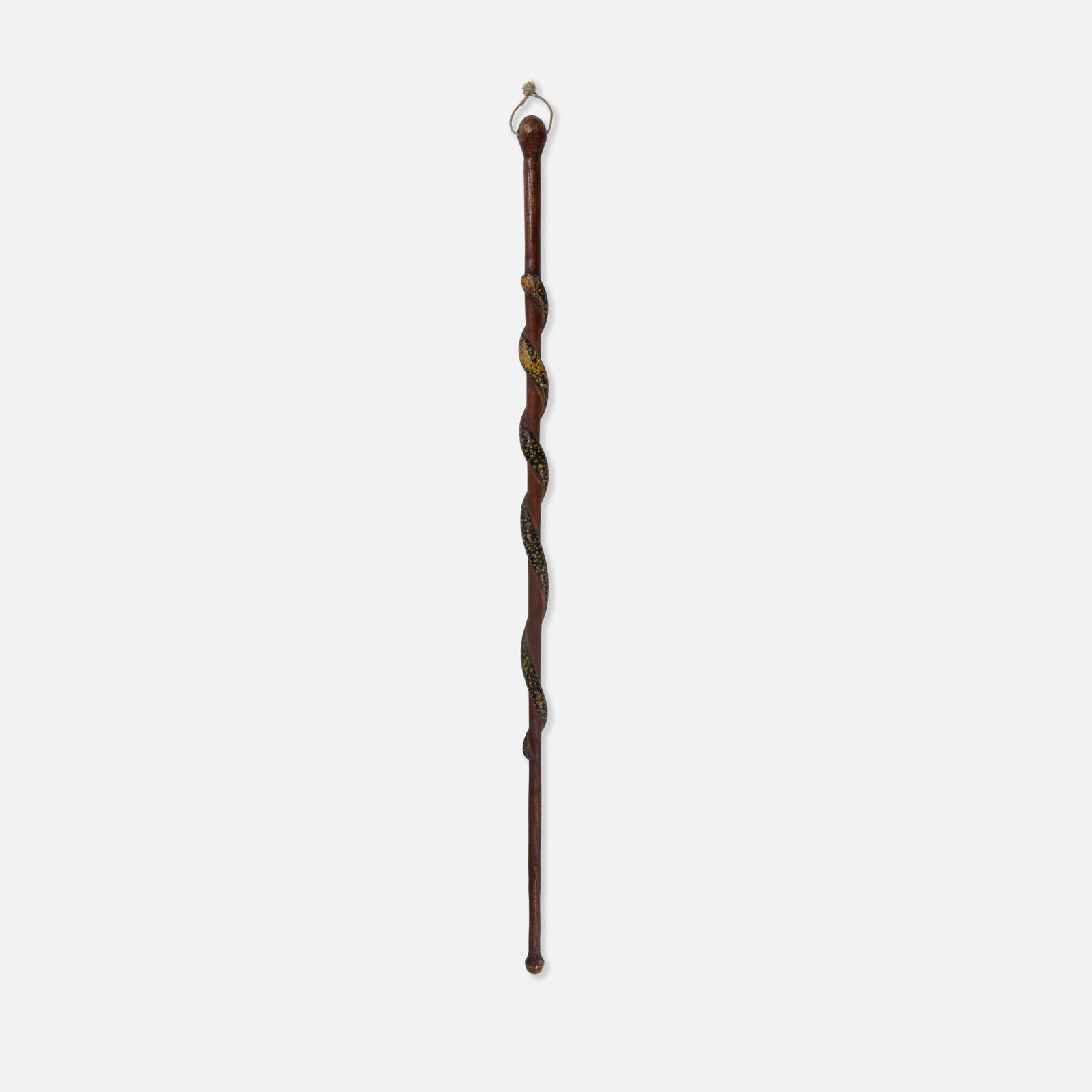 Vernacular, Carved Snake Cane (1 of 3)