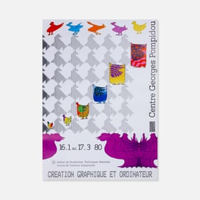 Atelier de Recherches Techniques Avancees, Centre Georges Pompidou, Poster