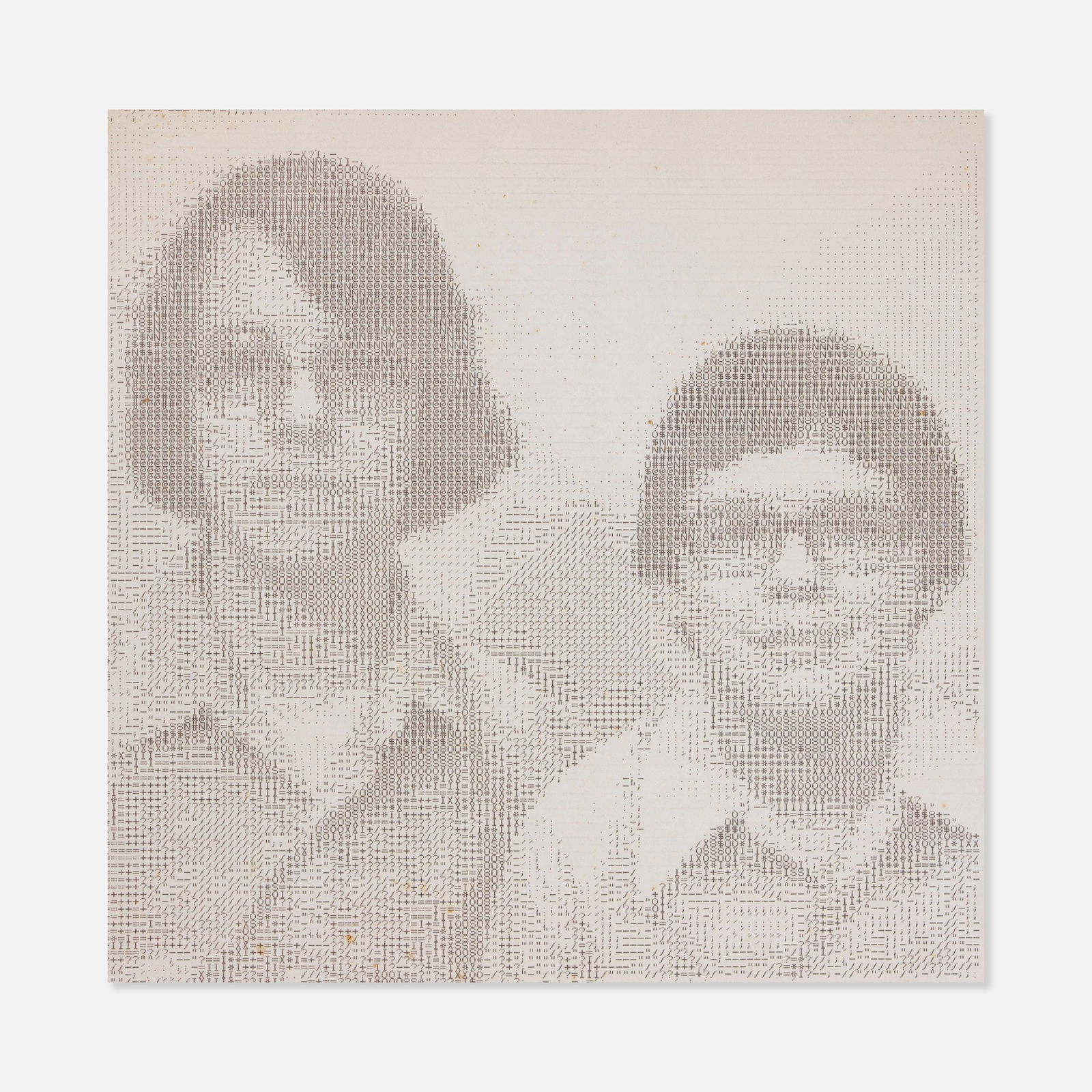 Vernacular, ASCII Portrait (1 of 2)