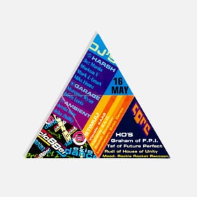 Next Step, Cyber Core, Rave, Flyer