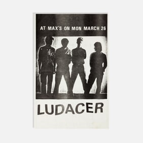 Ludacer, Max's Kansas City, Poster