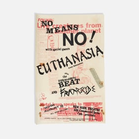 No Means No!, Euthanasia, et al., Poster