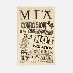 M.I.A., Corrosion of Conformity, et al., Poster