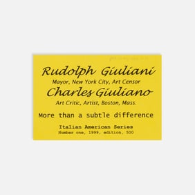 Charles Giuliano, Multiple