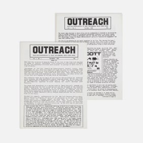 Outreach, Vol. 1, Nos. 1-2