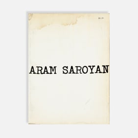 Aram Saroyan, Aram Saroyan