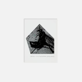 Sonnabend Gallery, John Baldessari, Fugitive Essays, Announcement Card