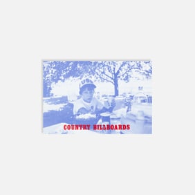 Ronald Feldman Fine Arts, Les Levine, Country Billboards, Announcement Card