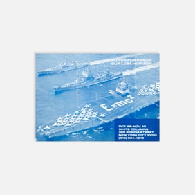 White Columns, Power for Peace: Our Lost Horizon, Announcement Card