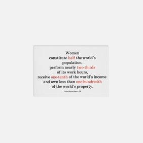 The Women's Press, Protest Card