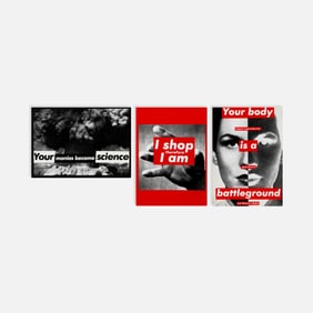 Barbara Kruger, Postcards