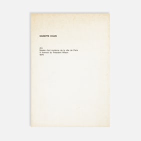 Giuseppe Chiari, Ouvres/Livres/Documents