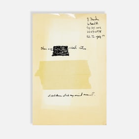 Brice Marden, Suicide Notes