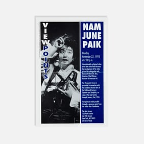 The Asia Society, Nam June Paik, Invitation
